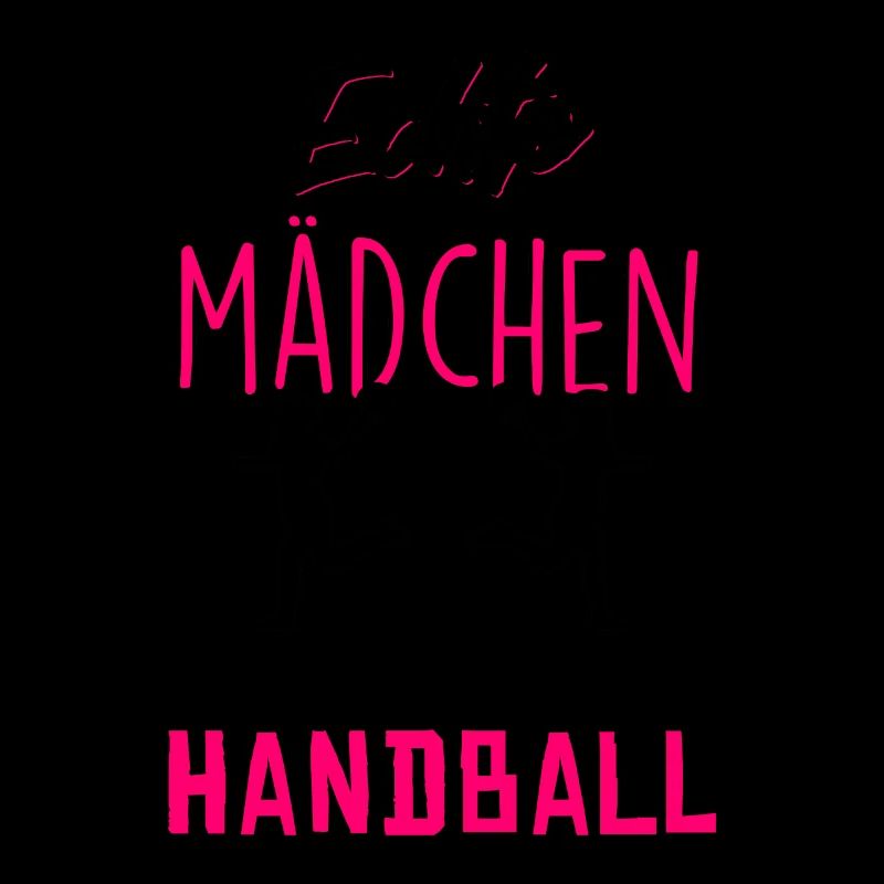 Echte Mädchen spielen Handball