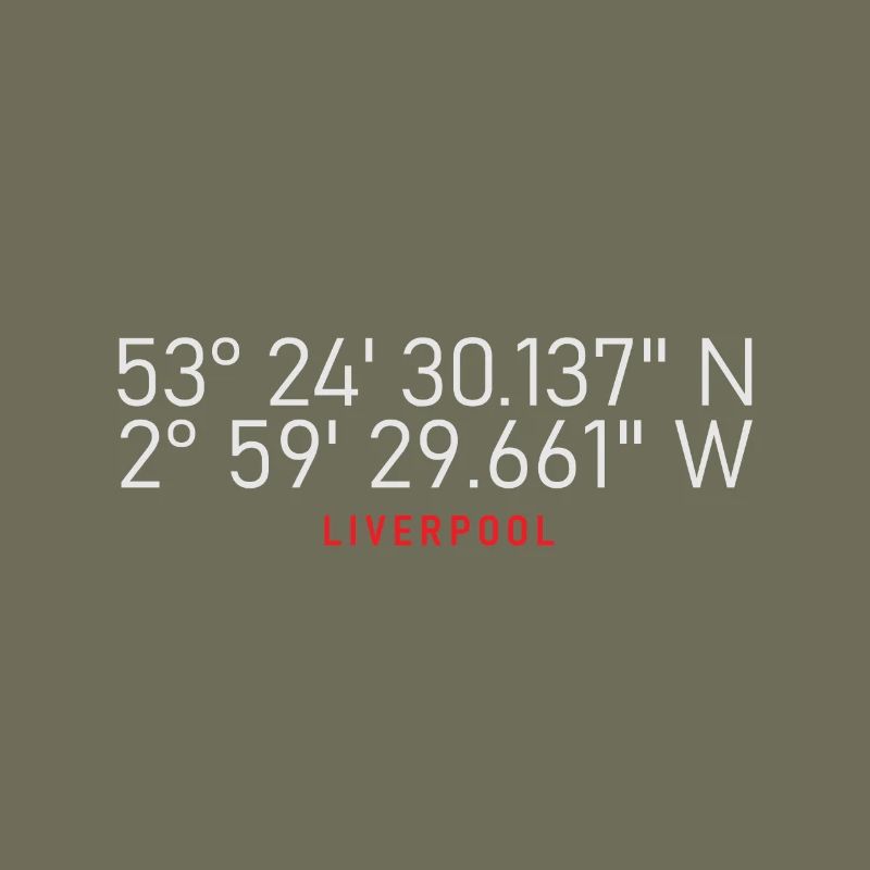 Liverpool Coordinates Emblem