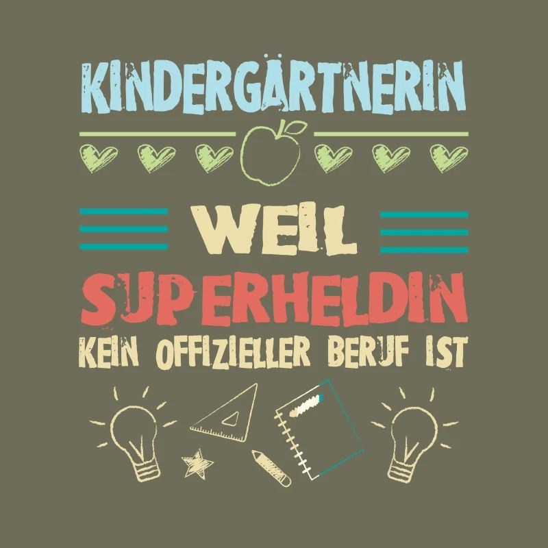 Kindergärtnerin superheldin