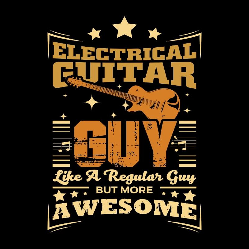 Electric guitar men