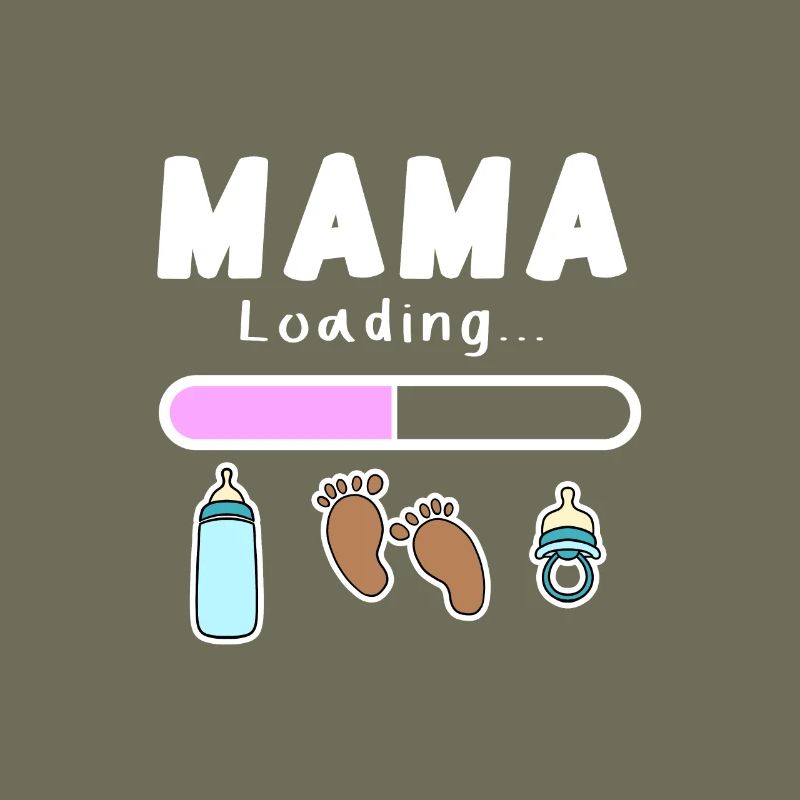 werdende Mutter - Mama wird geladen