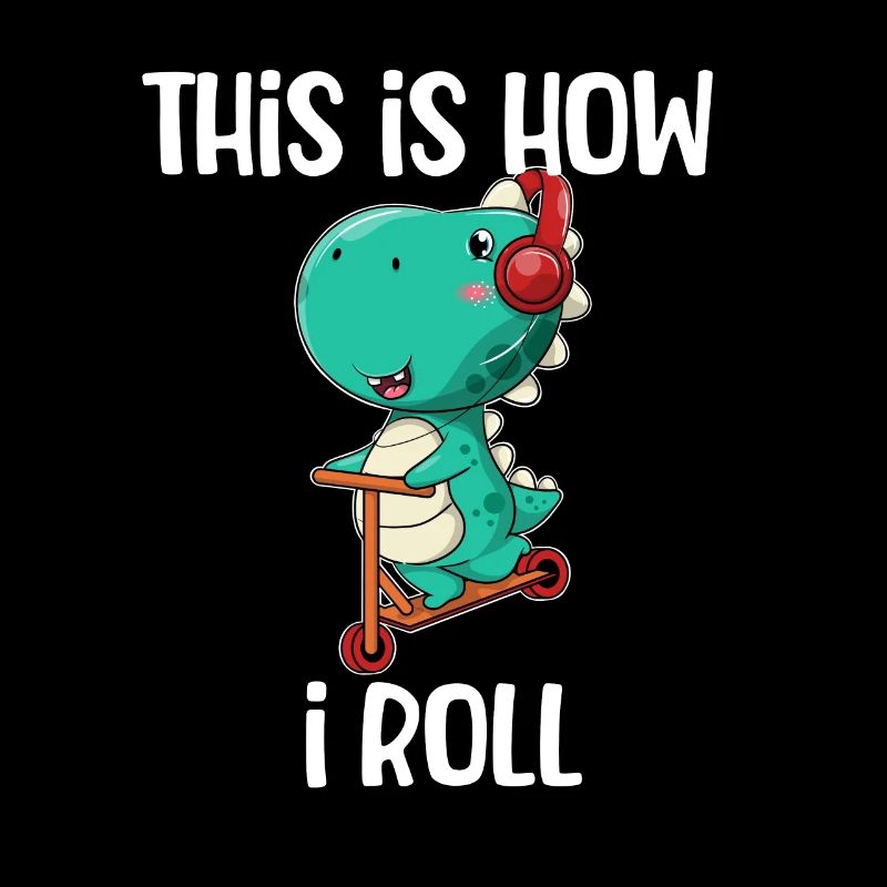 Scooter Dinosaurier