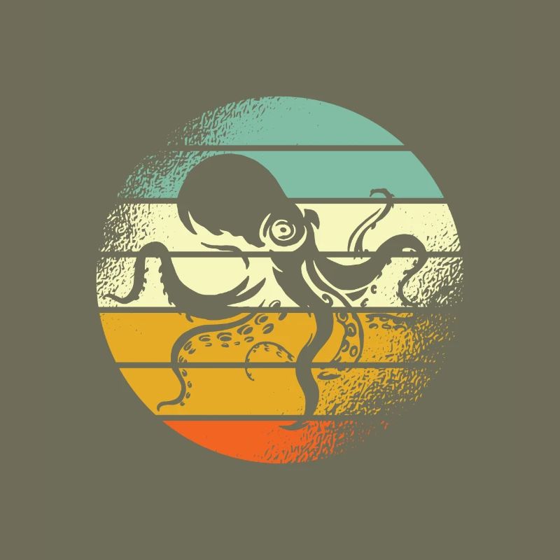 Squid Retro Octopus