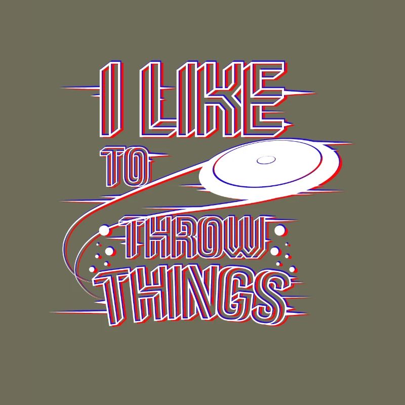 Frisbee throw things