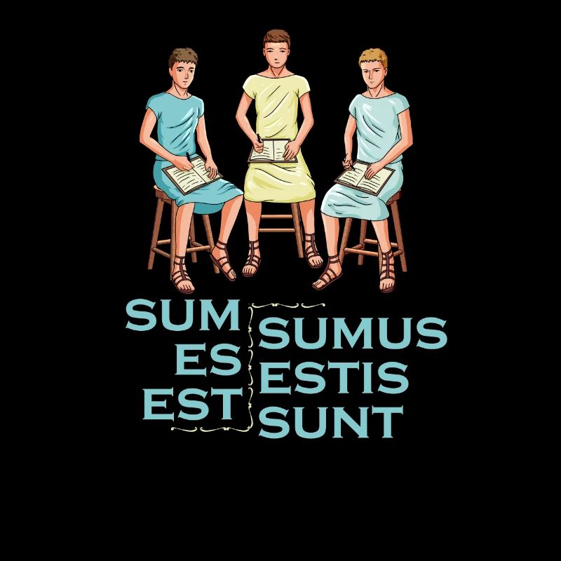 Professeur de latin - Sum Es Est Sumus Estis Sunt