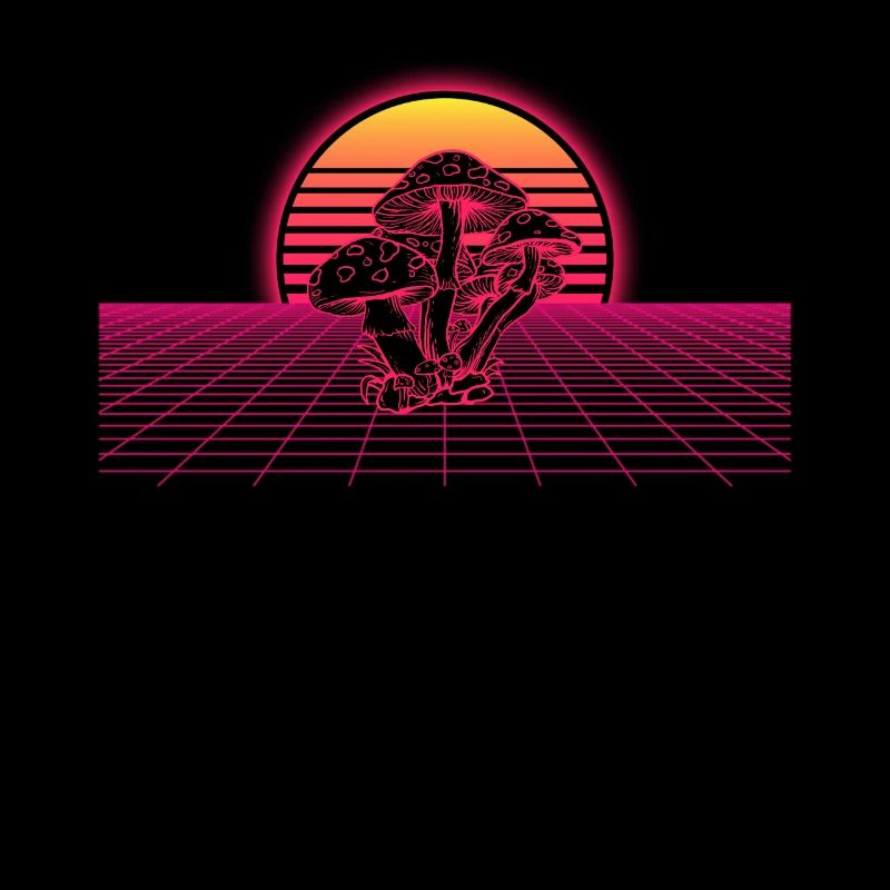Mushroom Vaporwave