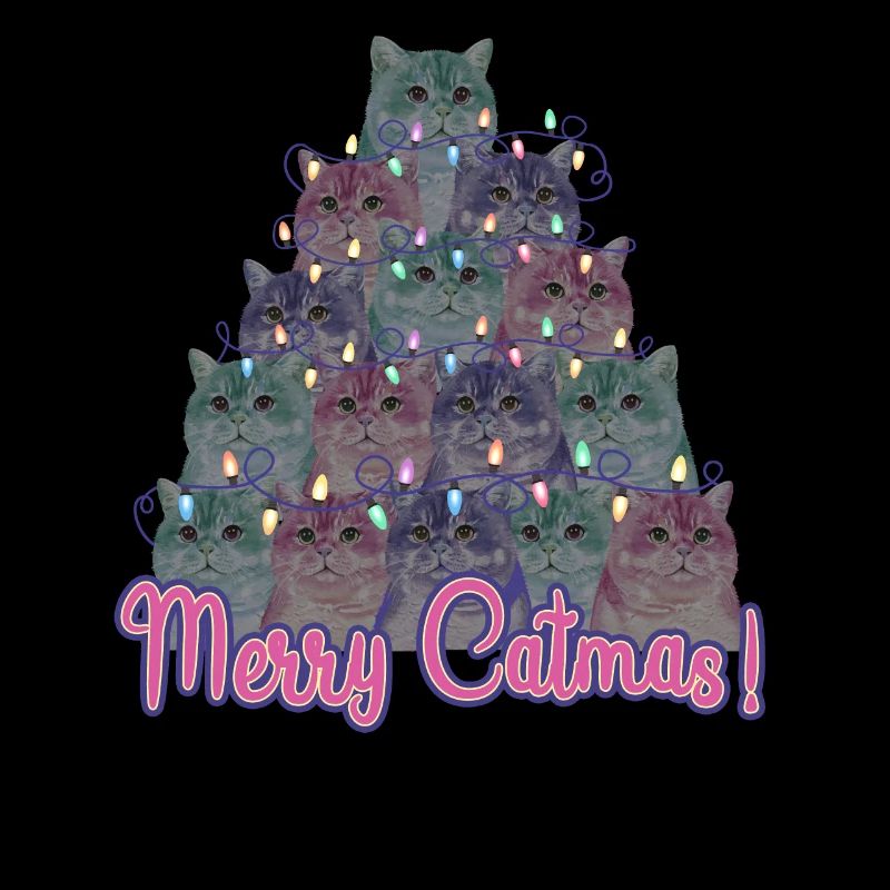Joyeux Catmas Chats de Noël