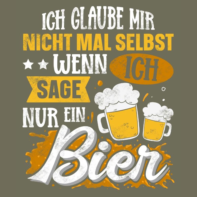 Lustiger Bier Spruch