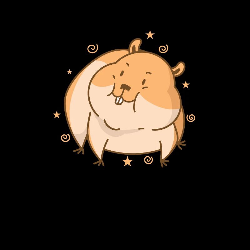 mignon hamster rongeur animal de compagnie