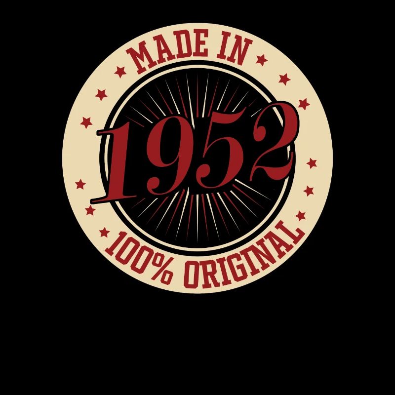 Geburtstag Made in 1952 das original
