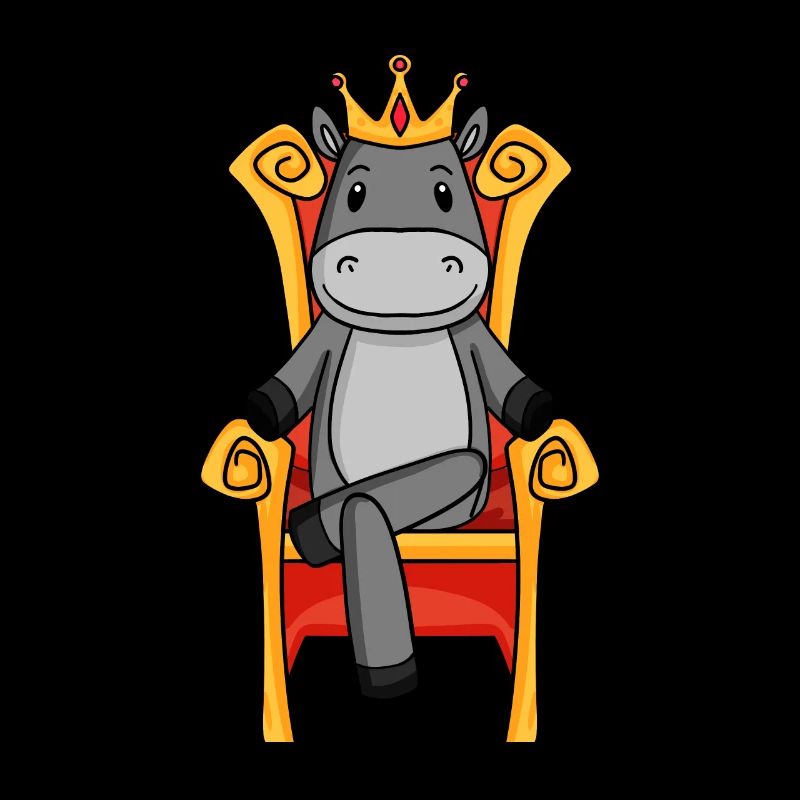 King Donkey - Throne Queen Ruler