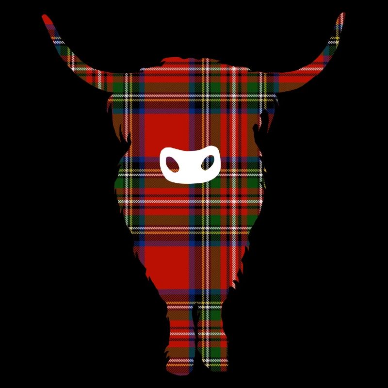 Tartan Highland Coo