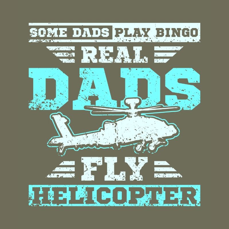 Les papas pilotent un hélicoptère