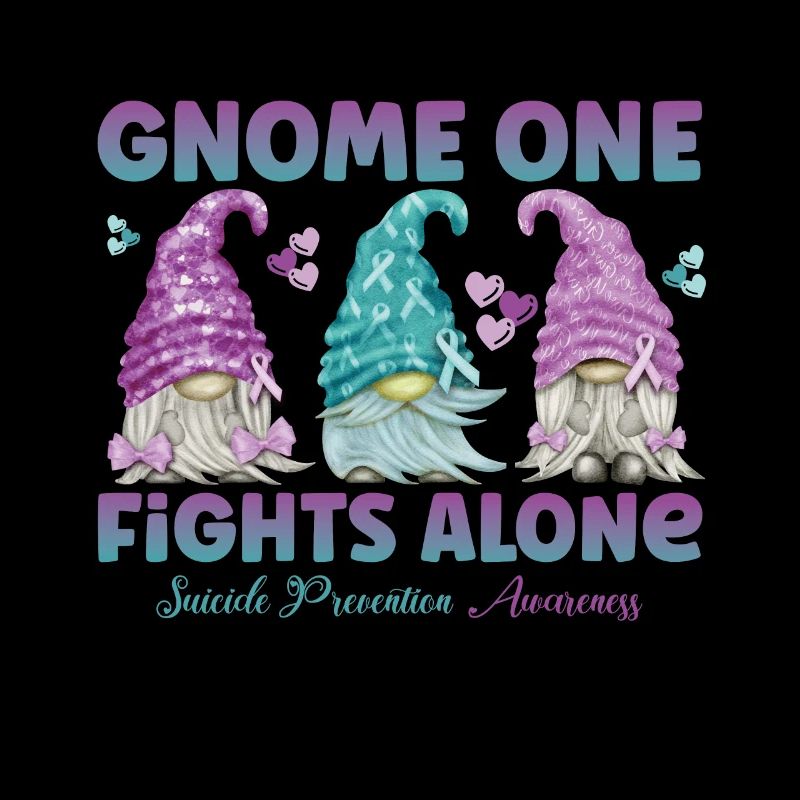 Gnome One Fights Suicide Prevention