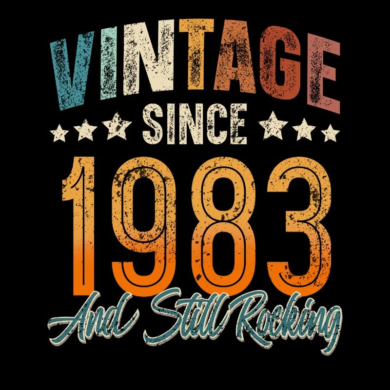 1983 Année de naissance Anniversaire Année de construction Millésime