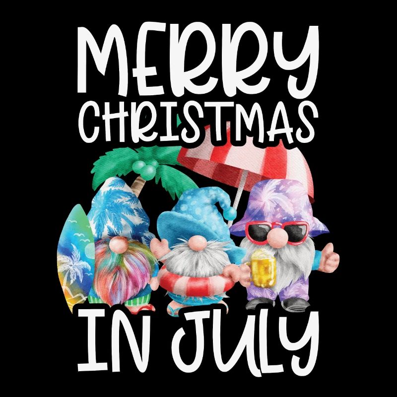 Elfes Joyeux Noël en juillet Tropical