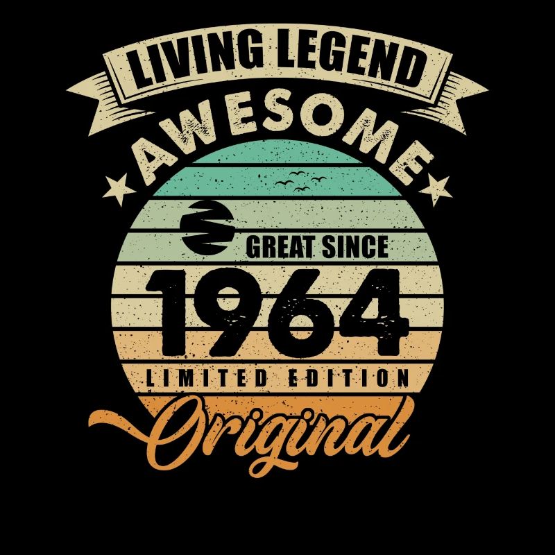 1964 Birthday Retro Orginal