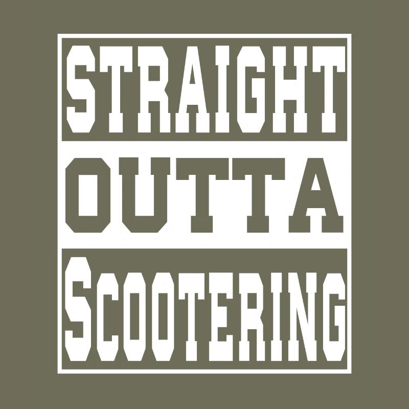 Scootering Spruch lustig