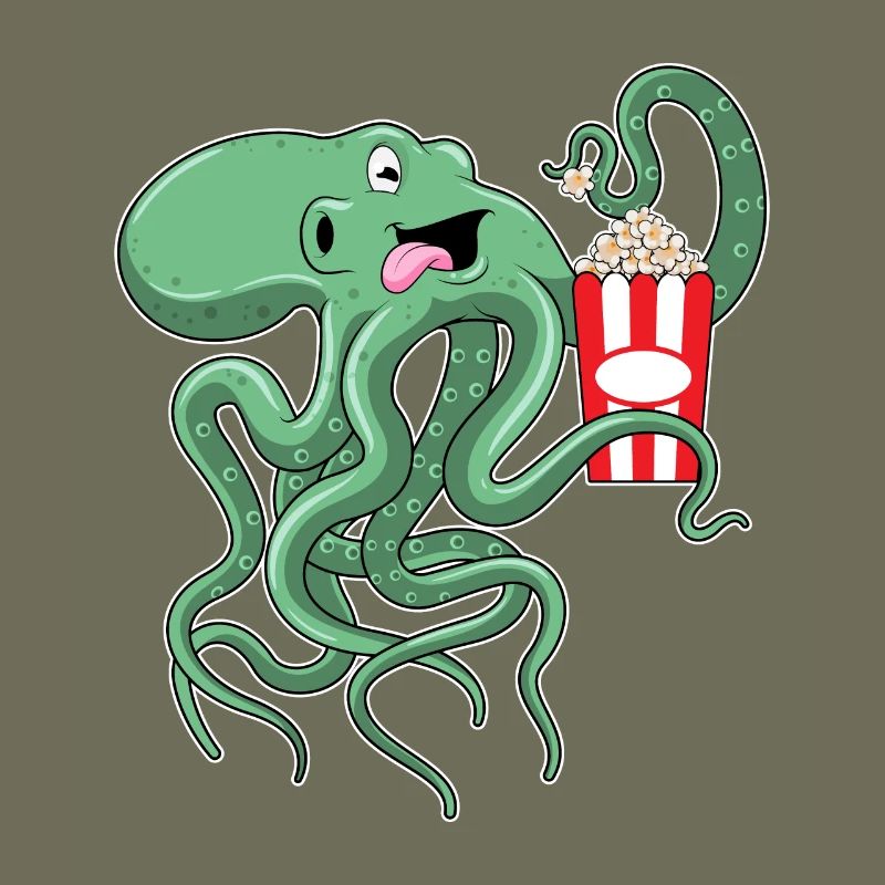 Popcorn pieuvre