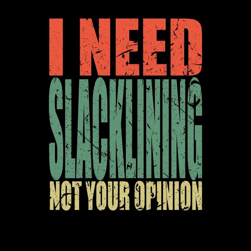 Slacklinging saying funny
