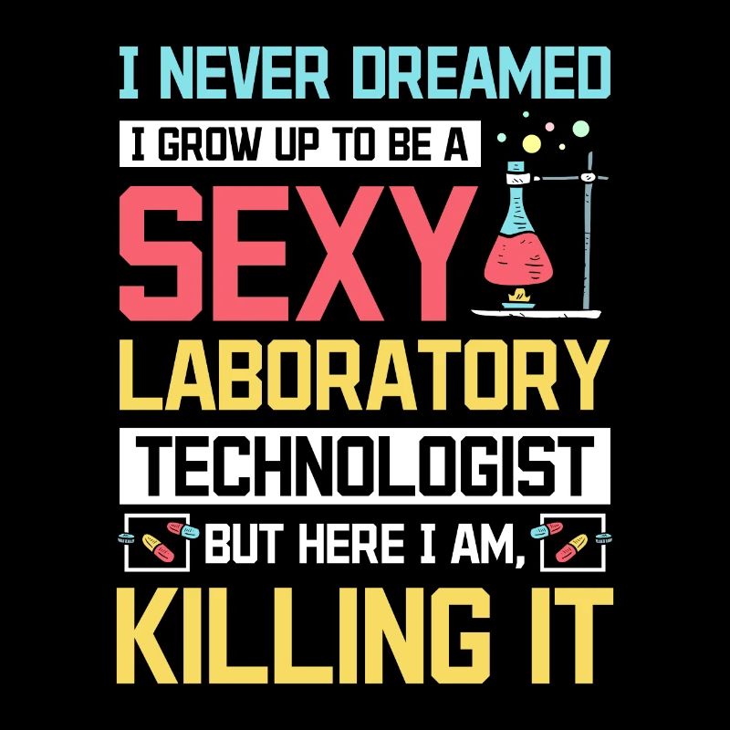 Sexy laboratory technologist