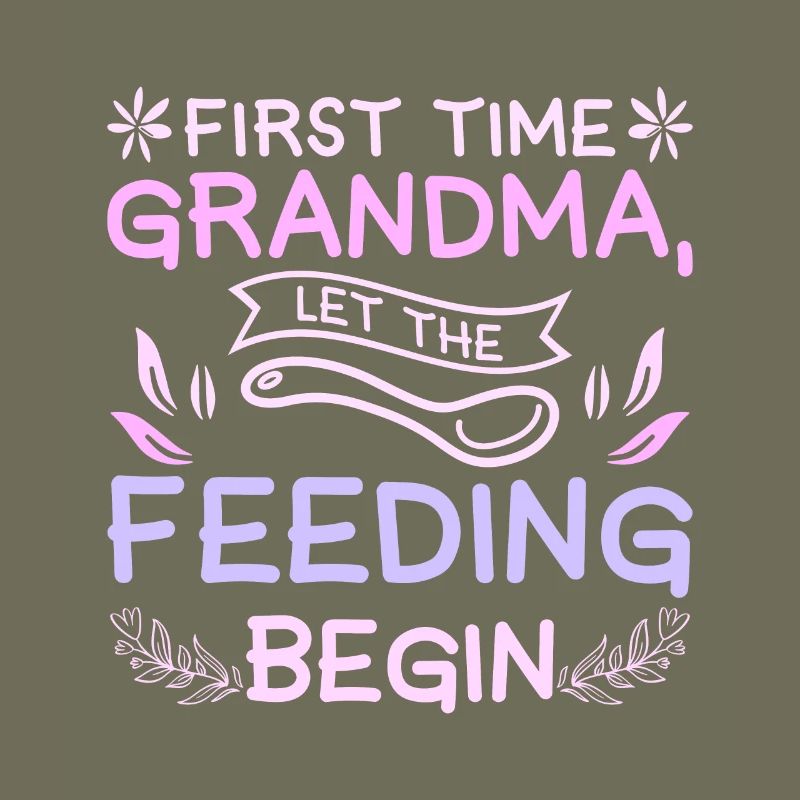 First time grandma let the feeding begin