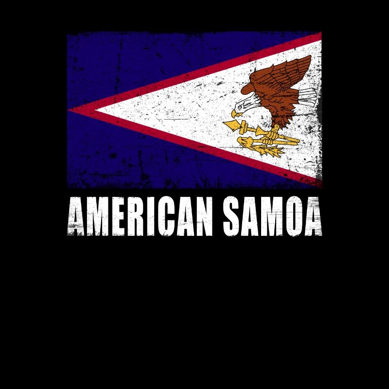 Amerikanisch Samoa Flagge