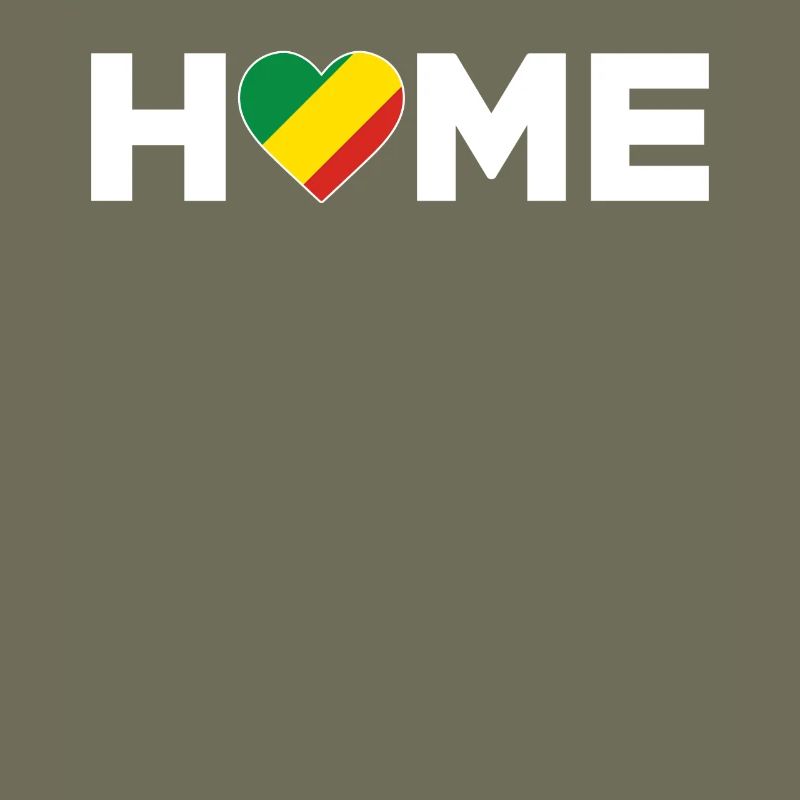 Kongo Heimat Kongo Flagge Kongo Liebe