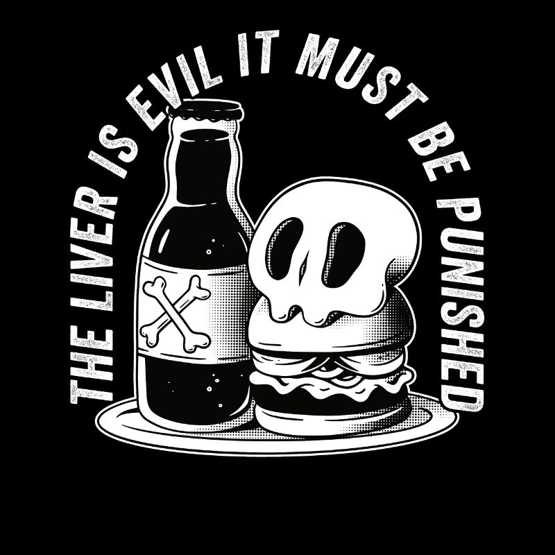 The liver is evil and is punished