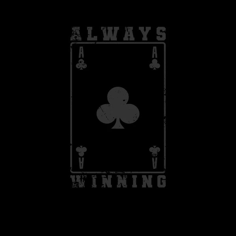 Always Winning Kreuz Ass Poker oder Skat