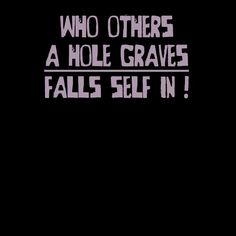 Denglisch Wer andern eine Grube gräbt