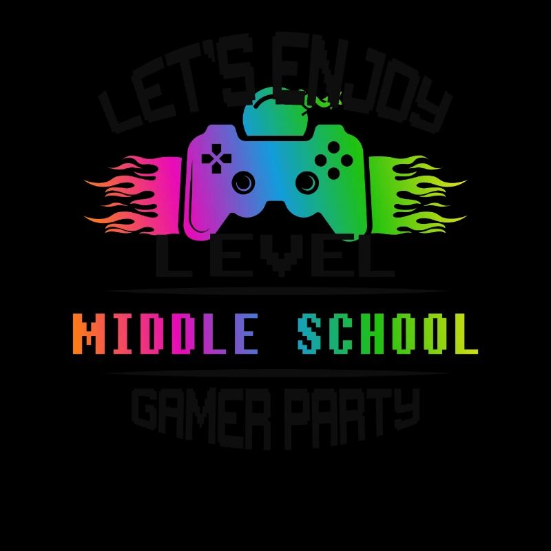 Level MIDDLE SCHOOL keep calm and game on