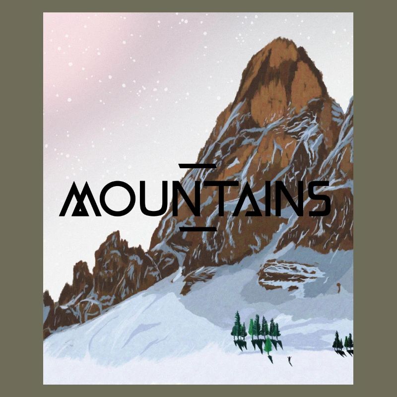 Snowy mountain