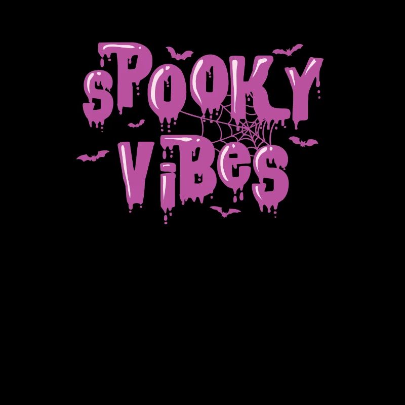 Spooky Vibes Halloween Custom Ghost