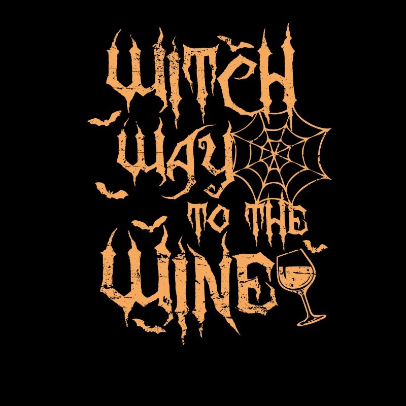 Chemin de sorcière vers le vin Coutume d’Halloween