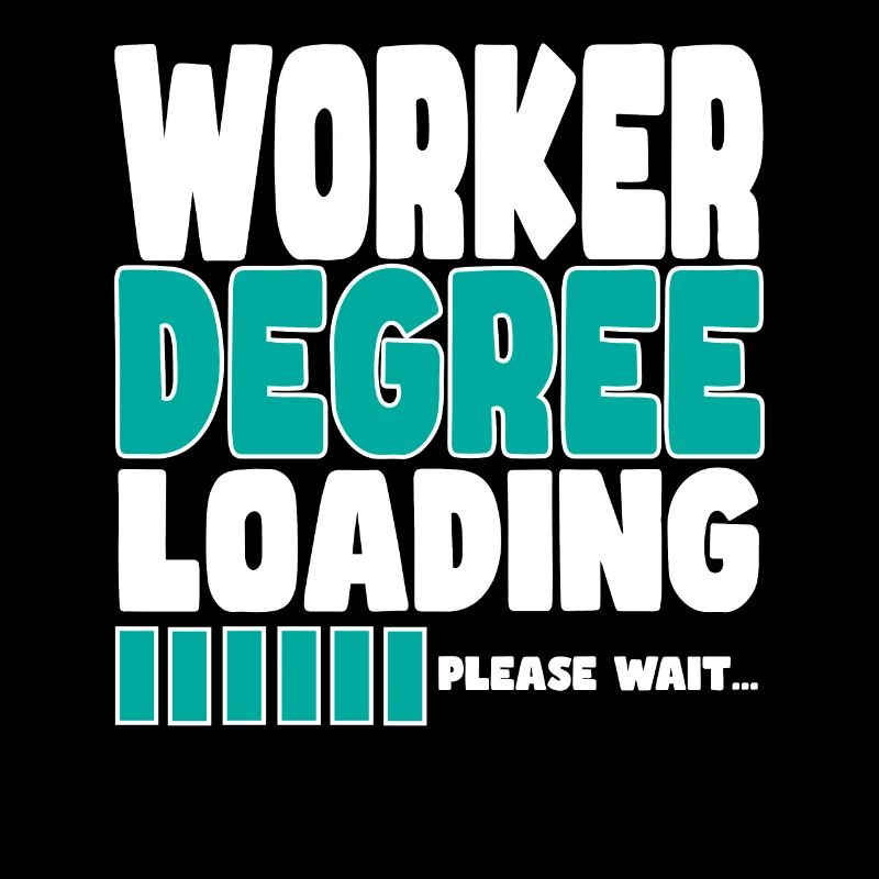 Arbeiter lädt Ausbildung