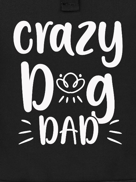 Crazy dog dad