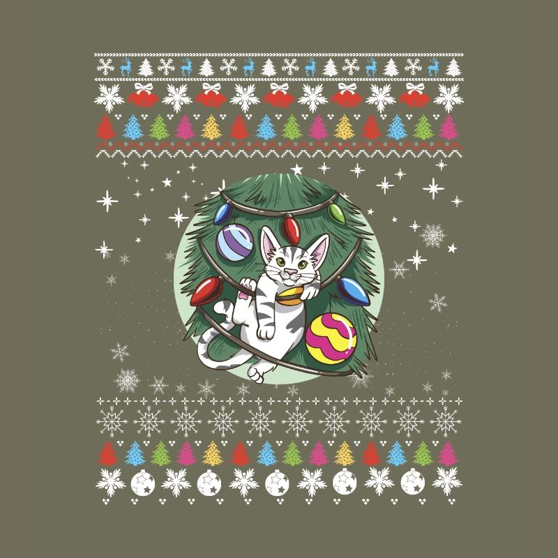 Décor de Noël pour chat