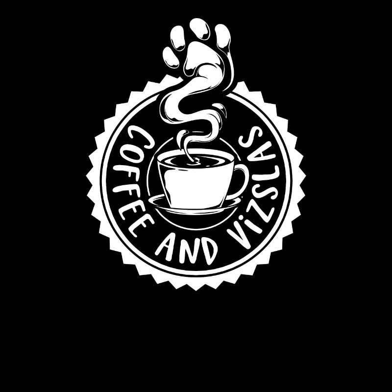 Kaffee und Magyar Vizsla