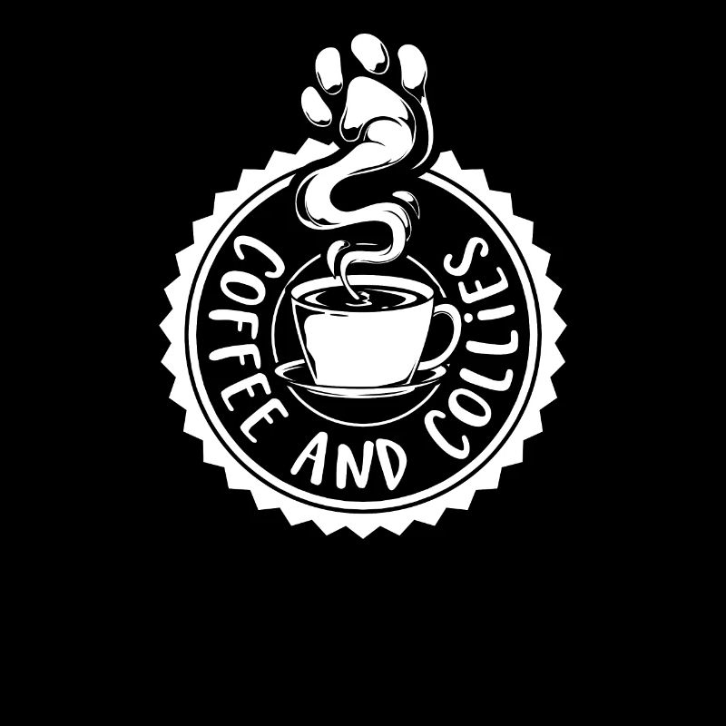 Kaffee und Langhaarcollie