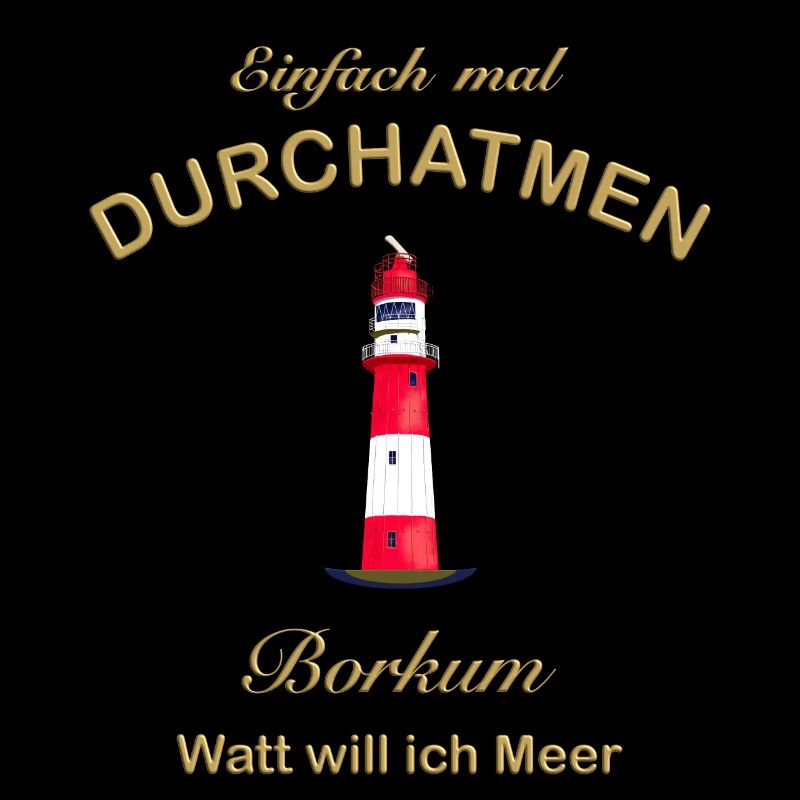 Borkum, Watt will ich Meer, Durchatmen, Nordsee