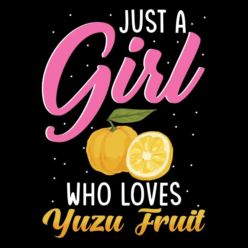 Yuzu Frucht Spruch