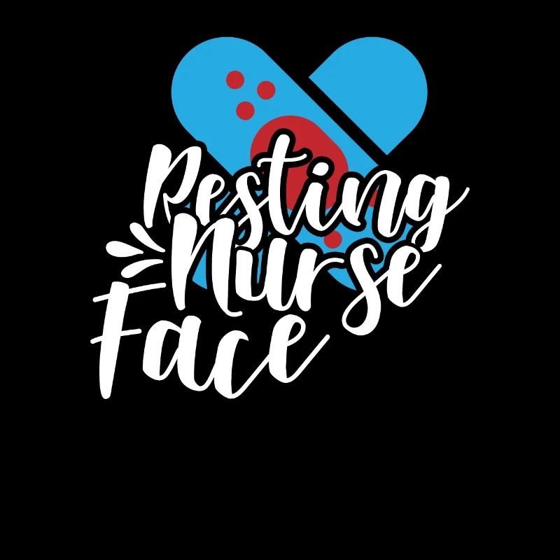 Resting nurse face