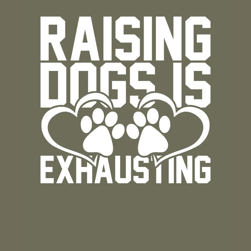 Dog training is exhausting