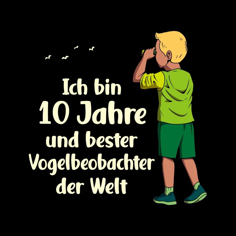 Ich bin 10 - Jungen Vogelbeobachtung