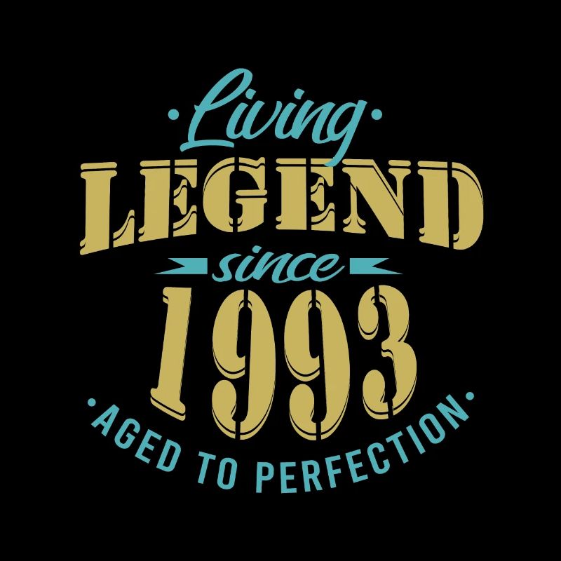 Lebende Legende seit 1993 Geburtstag Modern