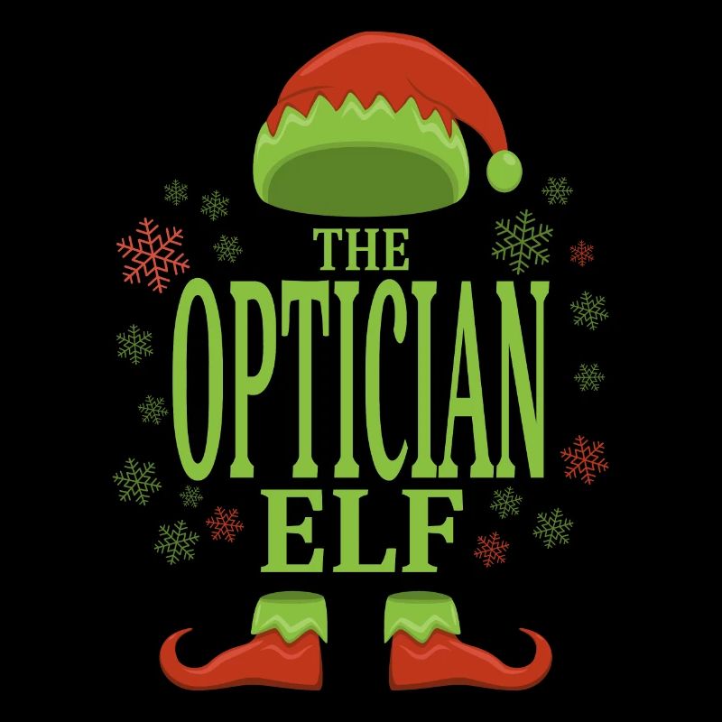 Optician Christmas Elf