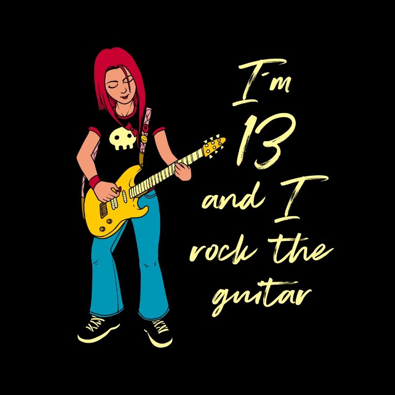 Ich bin 13 - Mädchen Gitarrist