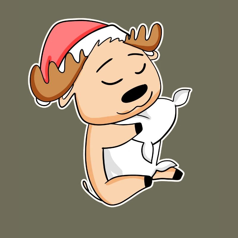 Elch Weihnachten