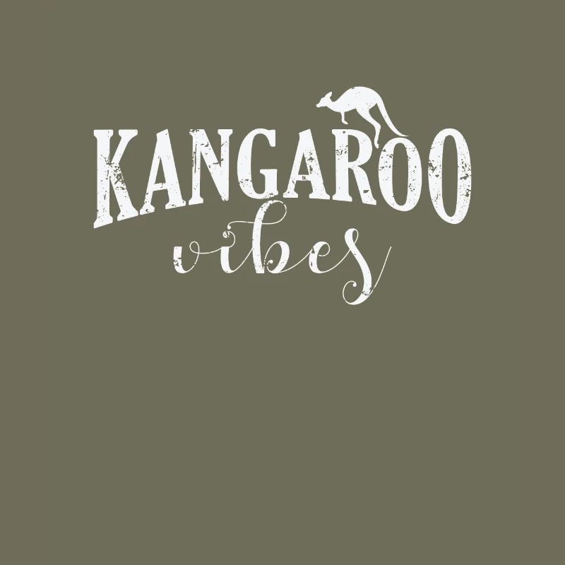 Kangaroo Vibes Australien Outback Tier